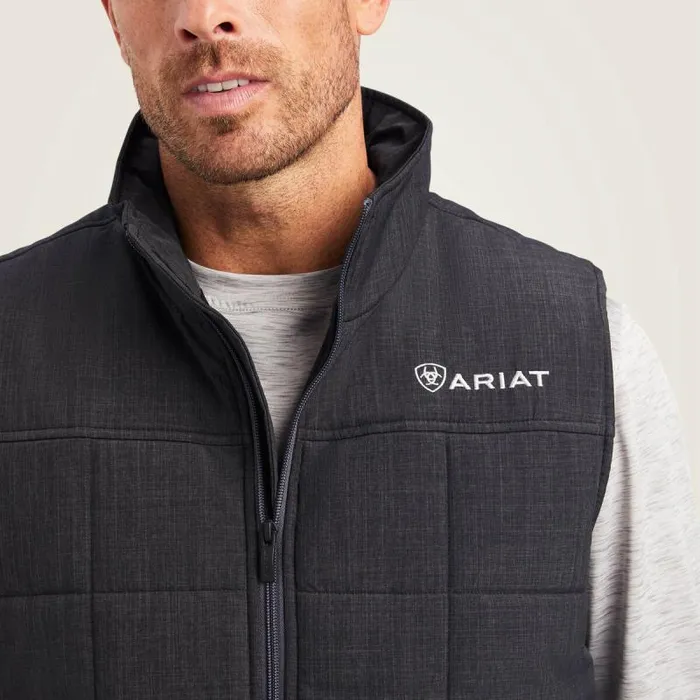 Men Jackets and Vests Ariat Crius Insulated Vest Phantom
