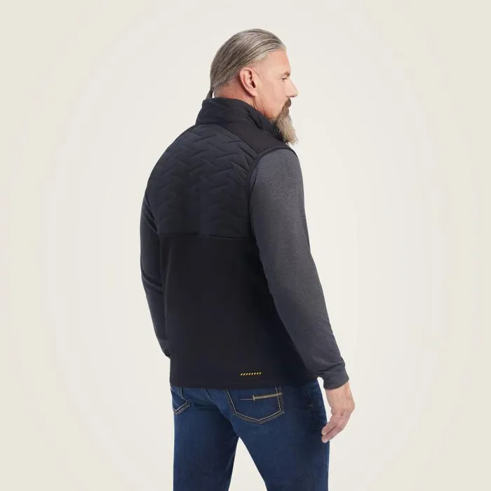Men Jackets and Vests Ariat Rebar Cloud 9 Insulated Vest Black Men Jackets and Vests Ariat Rebar Cloud 9 Insulated Vest Black
