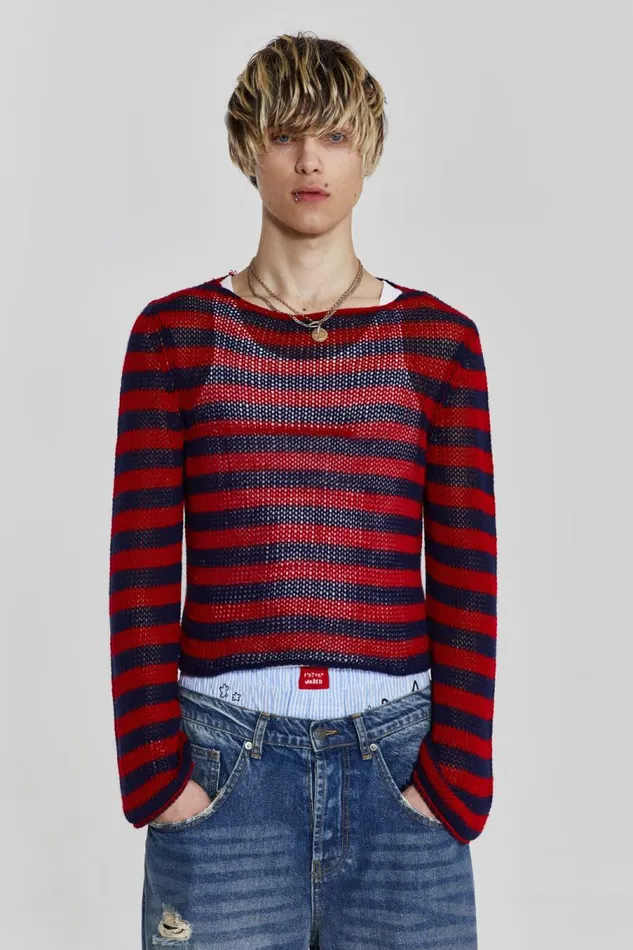 Men Jaded London Knitwear Menace Knit
