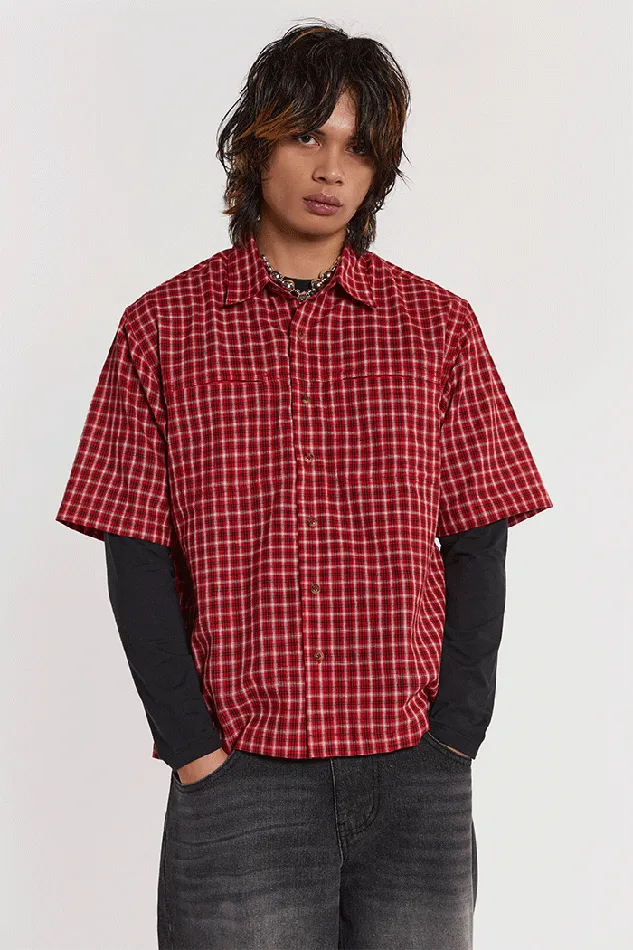 Men Jaded London Shirts Rage Short Sleeve Shirt