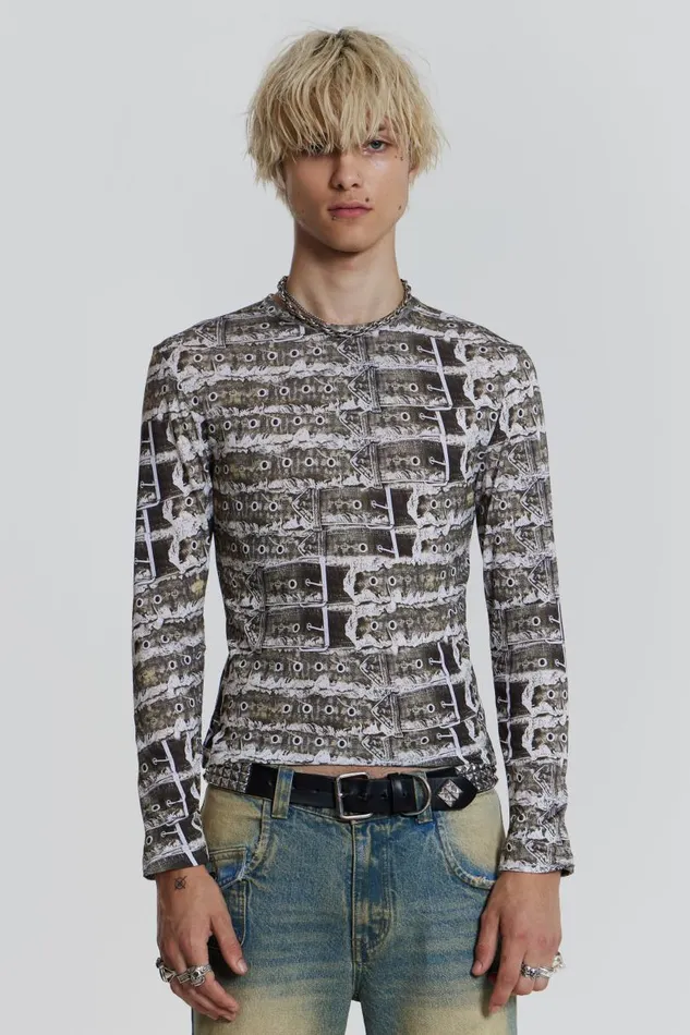 Men Jaded London TShirts Buckle Tee