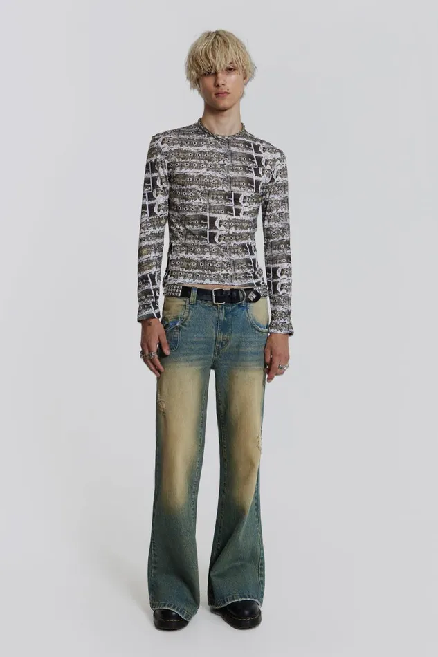 Men Jaded London TShirts Buckle Tee