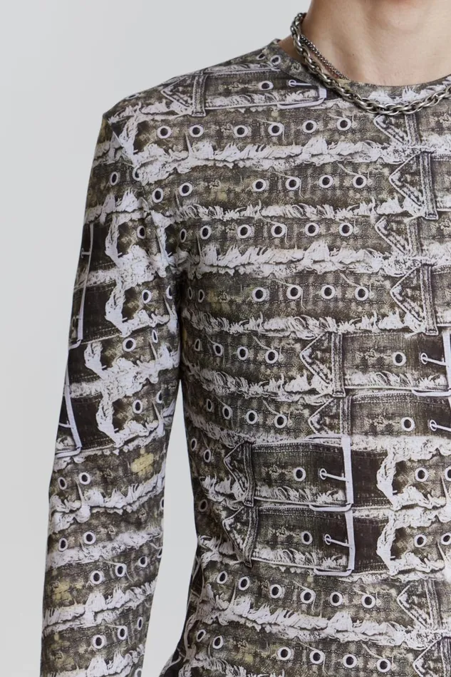 Men Jaded London TShirts Buckle Tee
