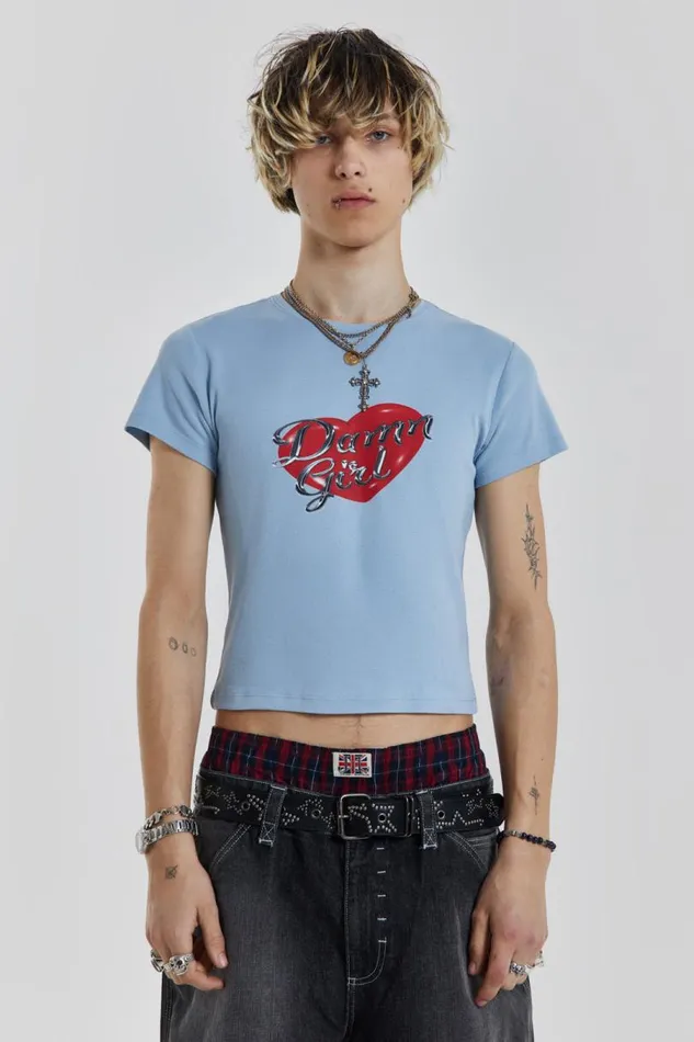Men Jaded London TShirts Damn Girl Tee