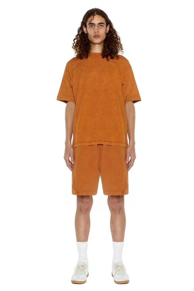Men Jaded London TShirts NTRLS Rust Orange Oversized Tshirt