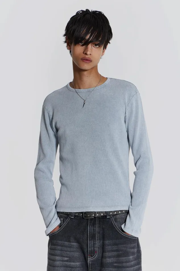Men Jaded London TShirts Vapor Long Sleeve