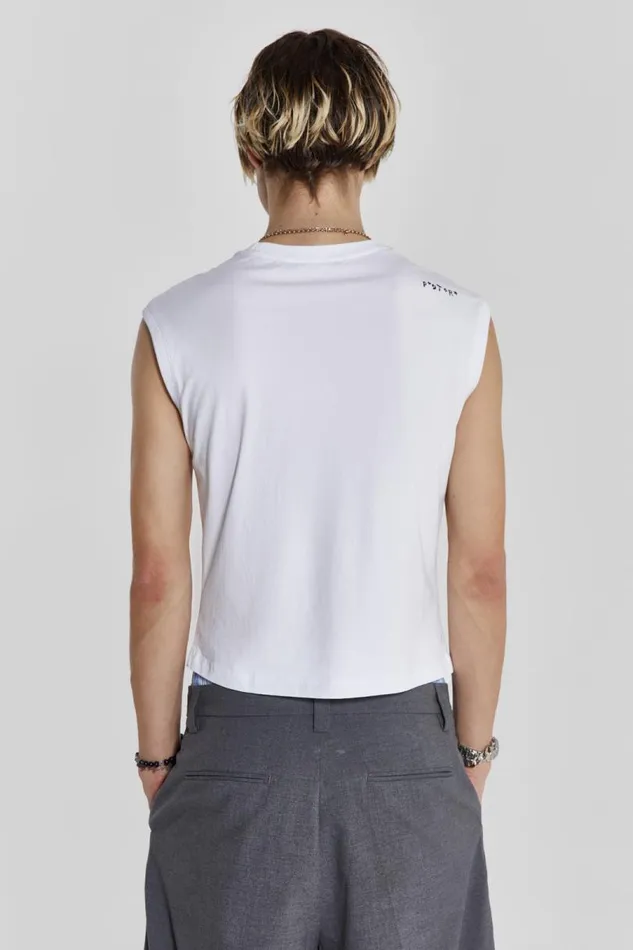 Men Jaded London Vests Stars And Spikes Tank