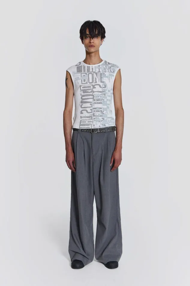 Men Jaded London Vests Thesis Tank
