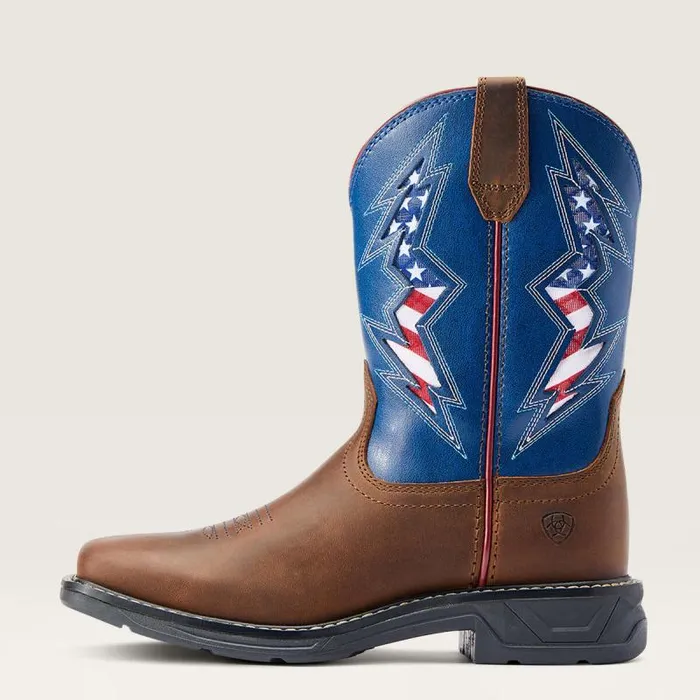 MenKids Work Boots Ariat WorkHog XT VentTEK Bolt Western Boot Distressed Tan MenKids Work Boots Ariat WorkHog XT VentTEK Bolt Western Boot Distressed Tan