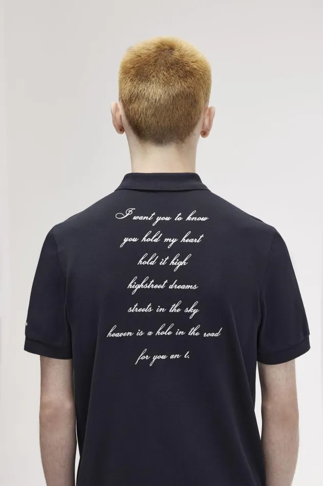 Men Polo Shirts Fred Perry Dear Sheffield Fred Perry Shirt Navy