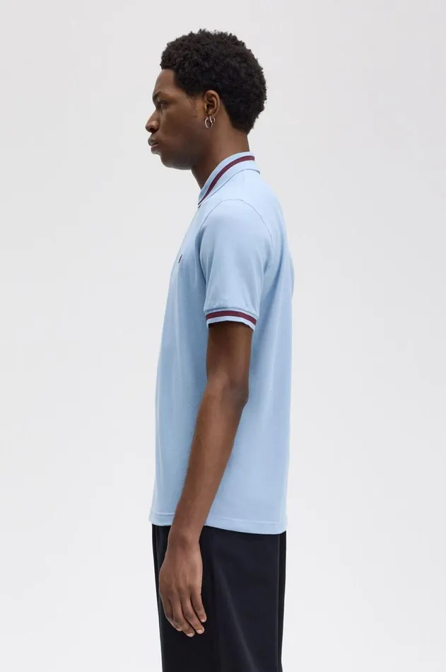 Men Polo Shirts Fred Perry M2 Skyoxblood