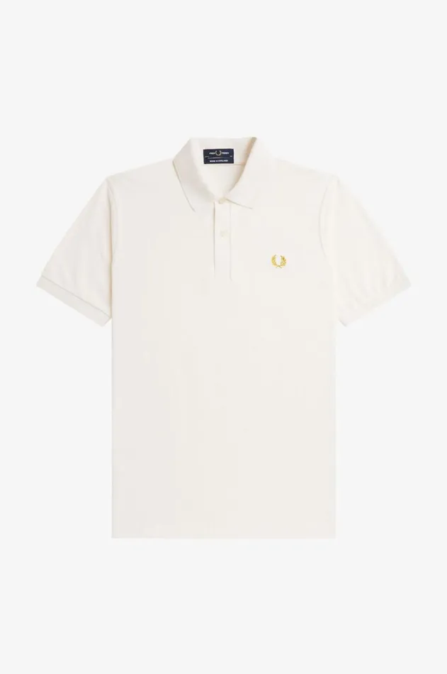 Men Polo Shirts Fred Perry M3 Ecruhoneycomb