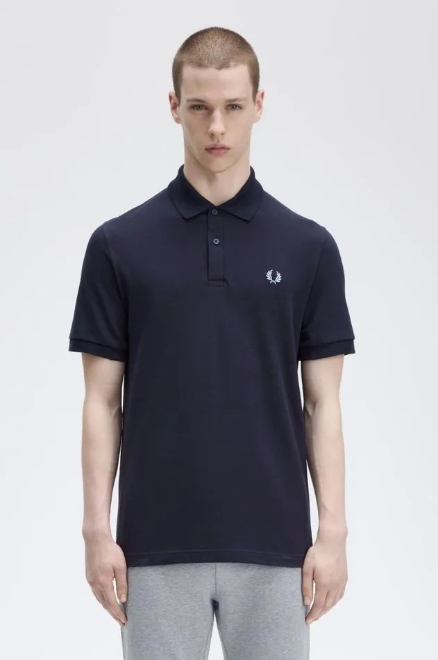 Men Polo Shirts Fred Perry M3 Navyice