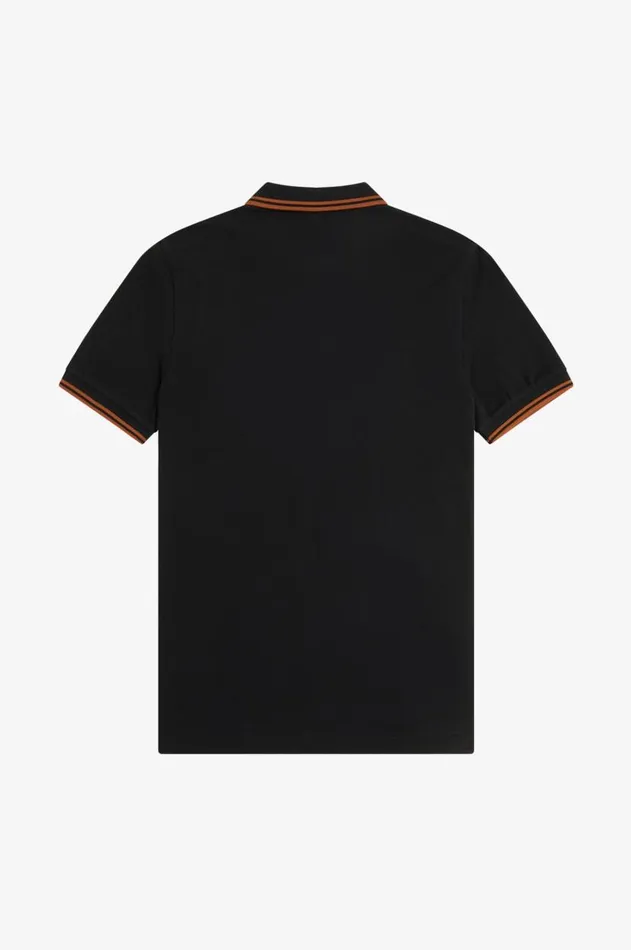 Men Polo Shirts Fred Perry M3600 Blackmarmalademarmalade