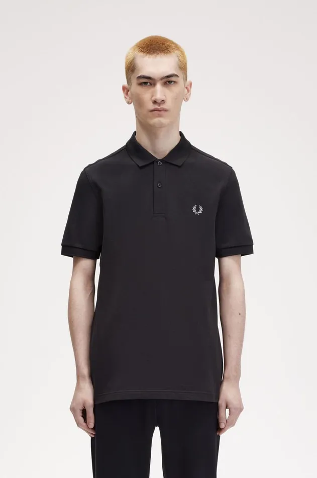 Men Polo Shirts Fred Perry M6000 Anchor Greylimestone