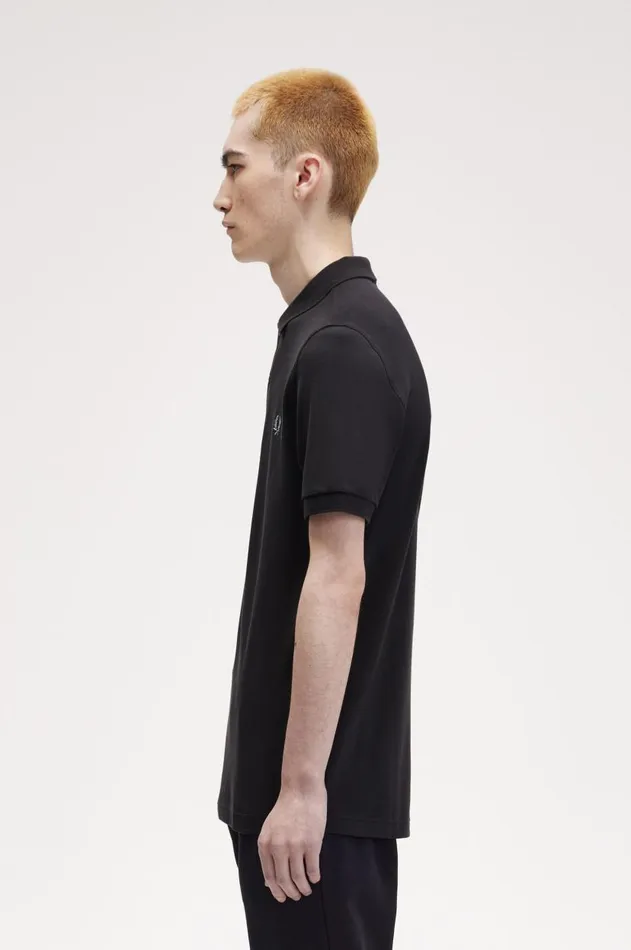 Men Polo Shirts Fred Perry M6000 Anchor Greylimestone