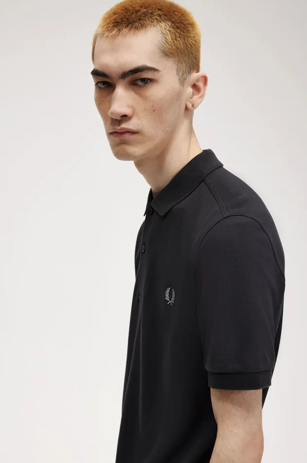 Men Polo Shirts Fred Perry M6000 Anchor Greylimestone