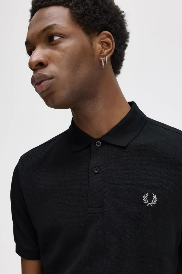 Men Polo Shirts Fred Perry M6000 Blackchrome