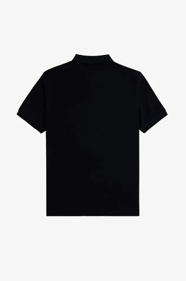 Men Polo Shirts Fred Perry M6000 Blacksnow White
