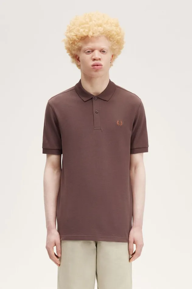 Men Polo Shirts Fred Perry M6000 Carrington Bricknut Flake