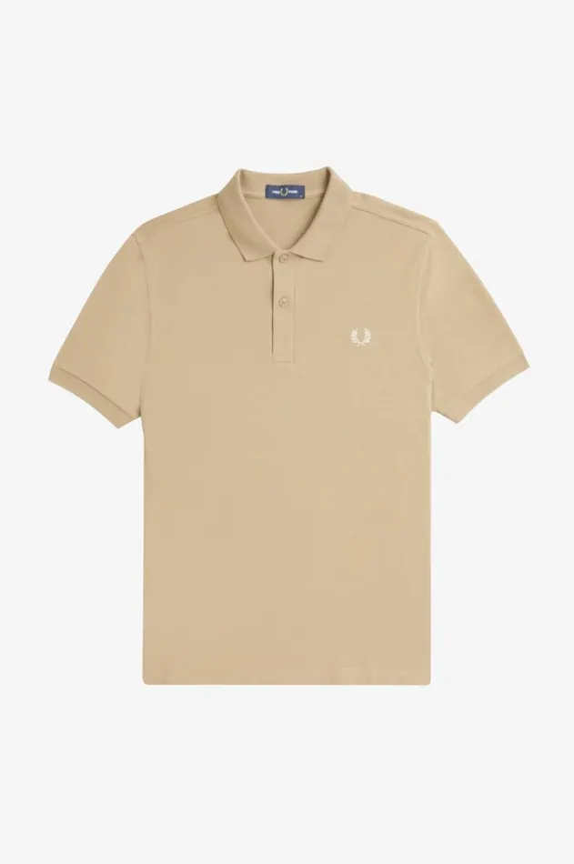 Men Polo Shirts Fred Perry M6000 Warm Stoneoatmeal