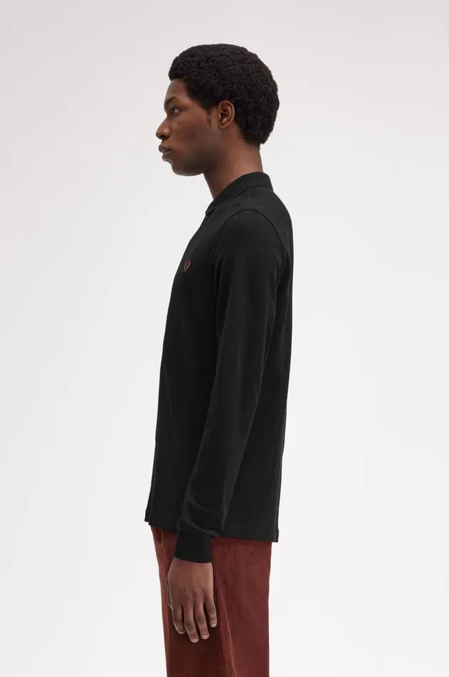 Men Polo Shirts Fred Perry M6006 Blackwhisky Brown