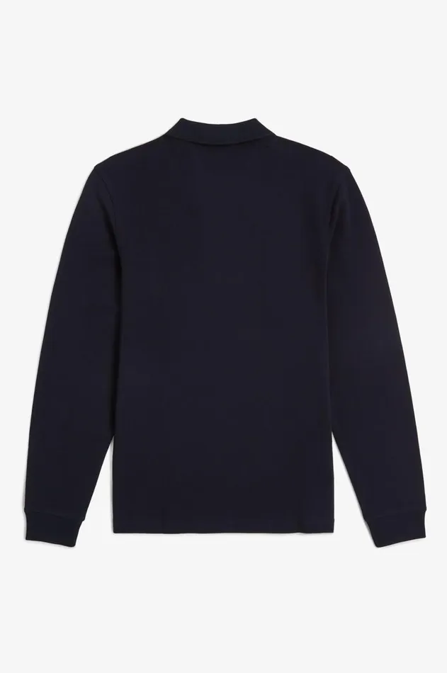 Men Polo Shirts Fred Perry M6006 Navywhite