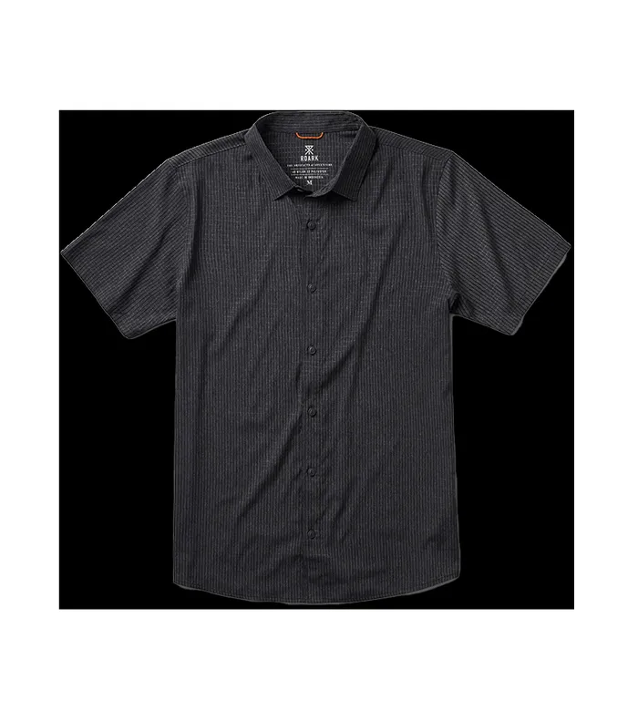 Men Roark Shirts Bless Up Breathable Stretch Shirt Black 2