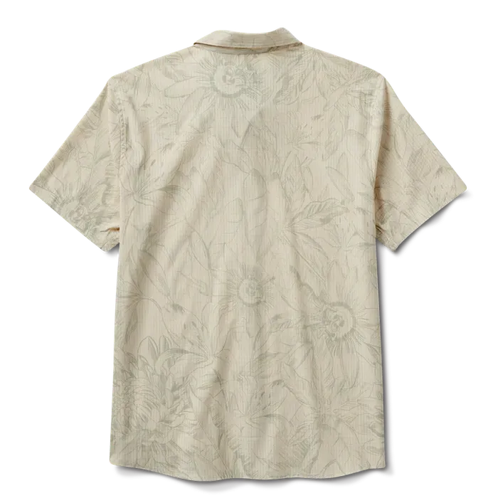 Men Roark Shirts Bless Up Breathable Stretch Shirt Chaparral Sketch Flora
