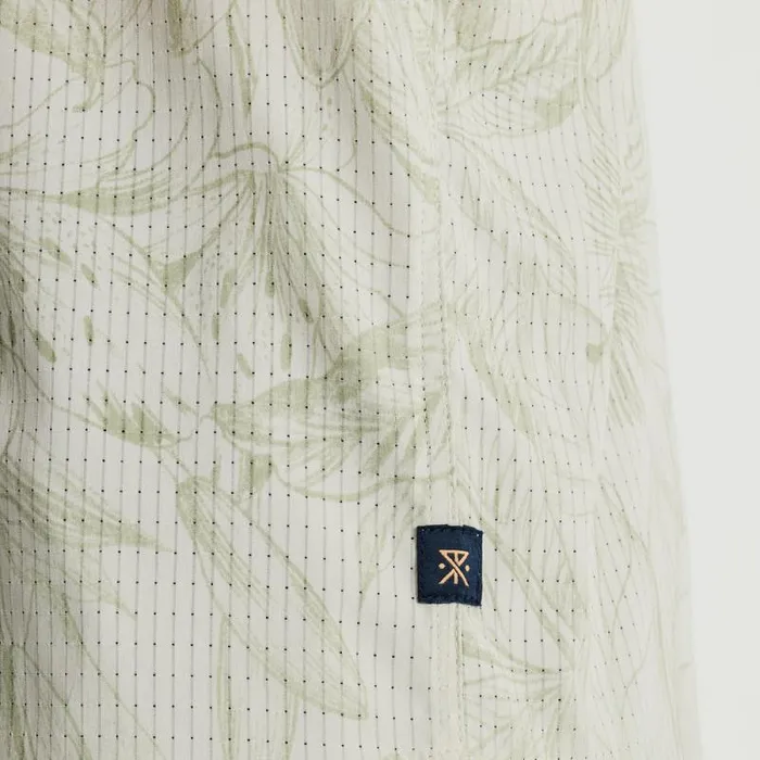 Men Roark Shirts Bless Up Breathable Stretch Shirt Chaparral Sketch Flora