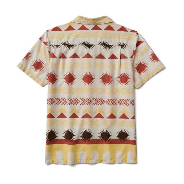 Men Roark Shirts Gonzo Camp Collar Shirt Almond Paste