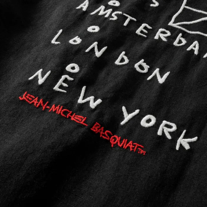 Men Roark Shirts Gonzo Camp Collar Shirt Basquiat