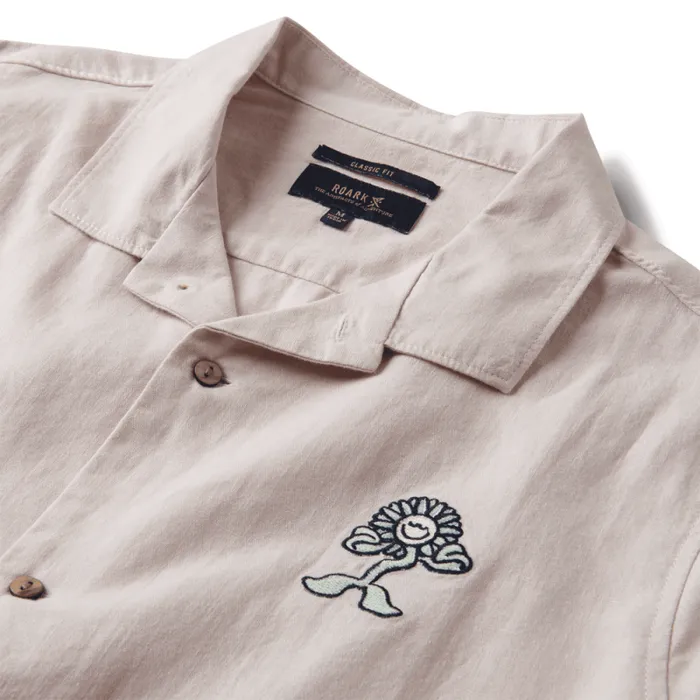 Men Roark Shirts Gonzo Camp Collar Shirt Dusty Lilac