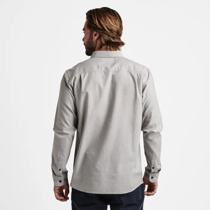 Men Roark Shirts Scholar Long Sleeve Shirt Smoke