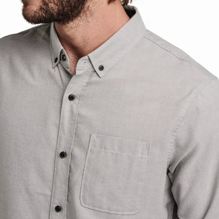 Men Roark Shirts Scholar Long Sleeve Shirt Smoke