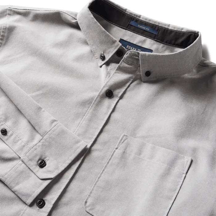 Men Roark Shirts Scholar Long Sleeve Shirt Smoke