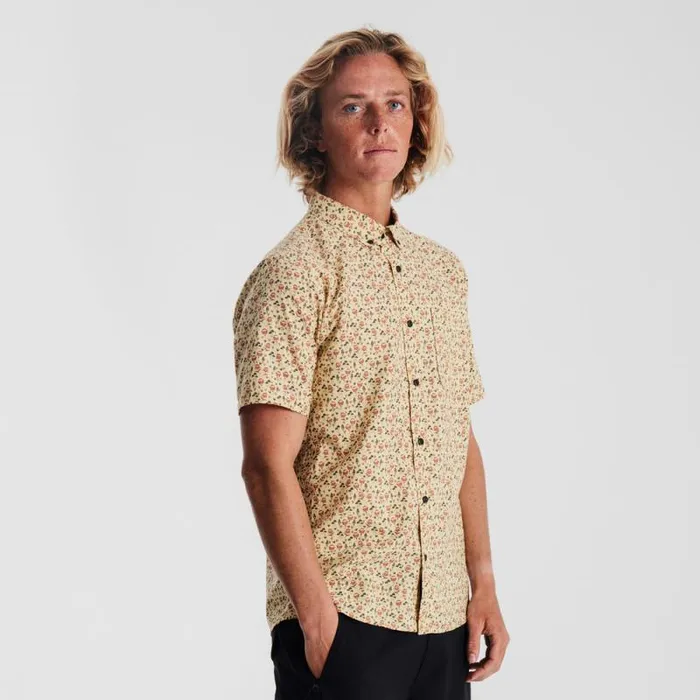 Men Roark Shirts Scholar Oxford Shirt Boletes Sunbeam