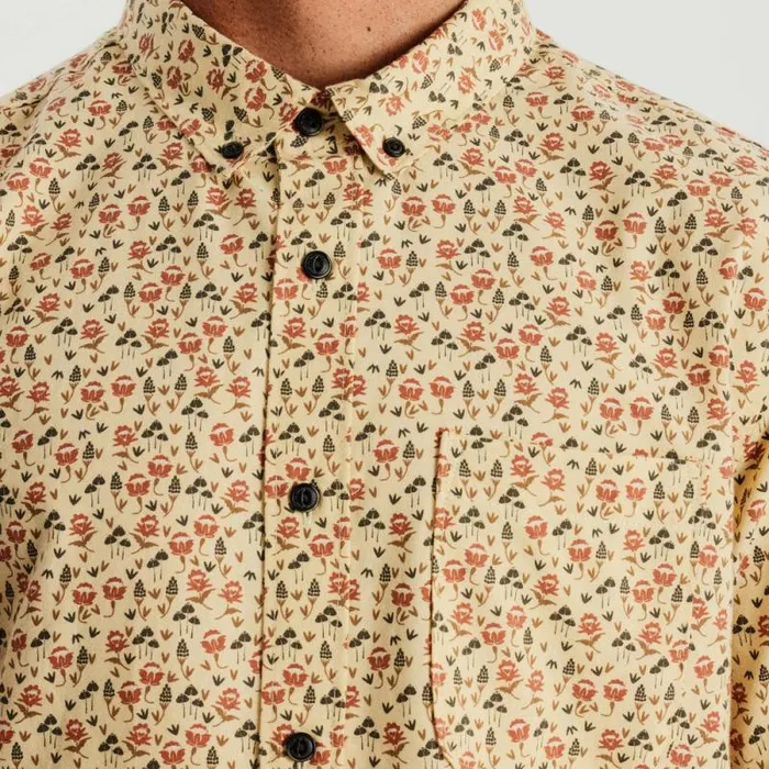 Men Roark Shirts Scholar Oxford Shirt Boletes Sunbeam
