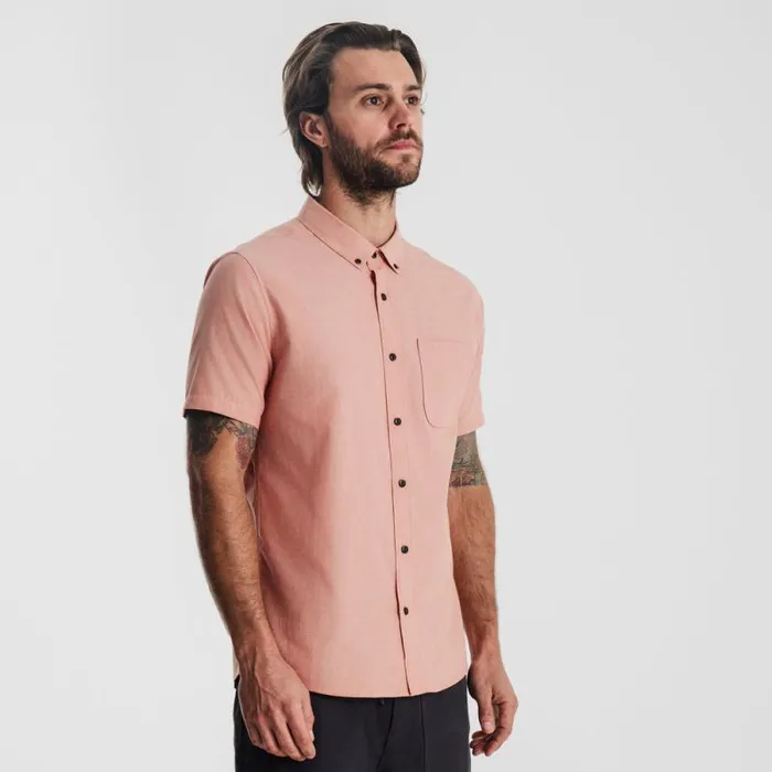 Men Roark Shirts Scholar Oxford Shirt Saffron Red