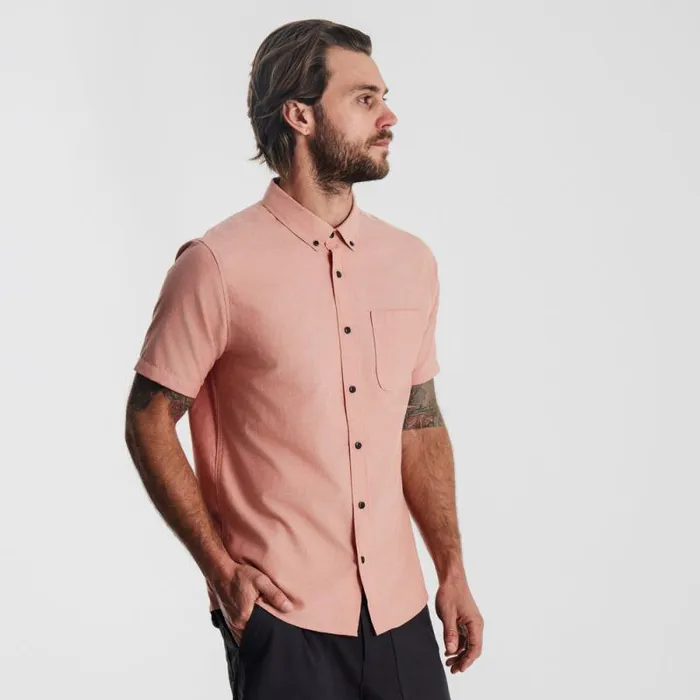 Men Roark Shirts Scholar Oxford Shirt Saffron Red