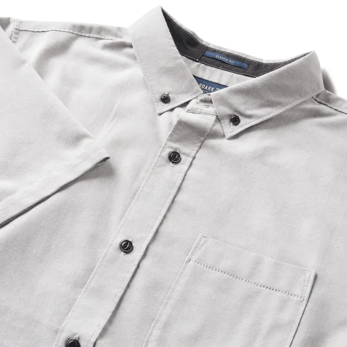 Men Roark Shirts Scholar Oxford Shirt Smoke