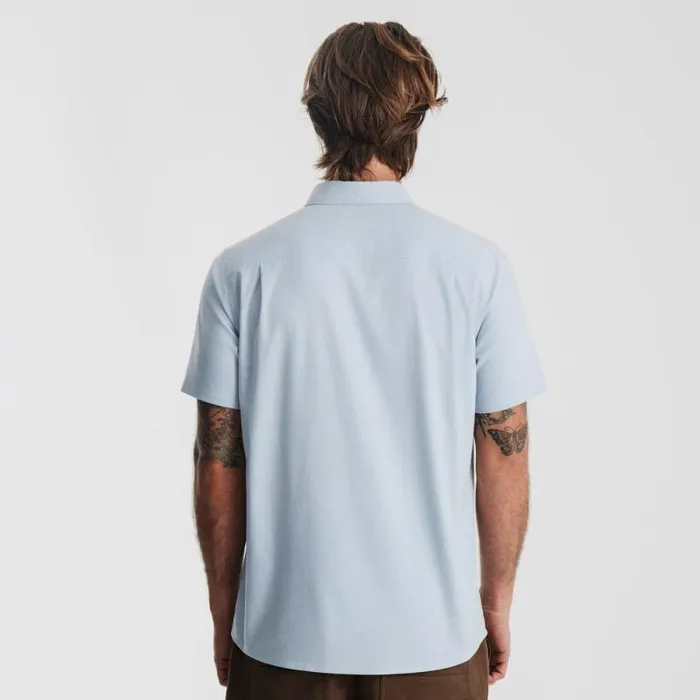 Men Roark Shirts Scholar Stretch Shirt Cascata