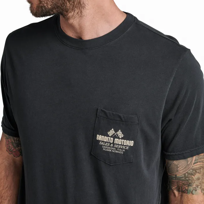 Men Roark Tees Bandito Motorio Premium Tee Black