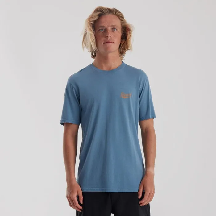 Men Roark Tees Diamond Script Premium Tee Costa