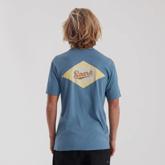 Men Roark Tees Diamond Script Premium Tee Costa