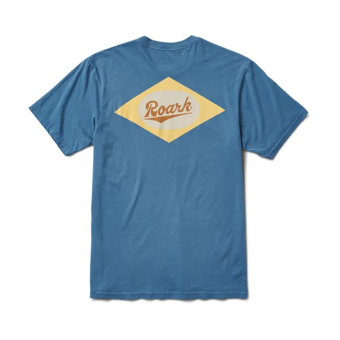 Men Roark Tees Diamond Script Premium Tee Costa