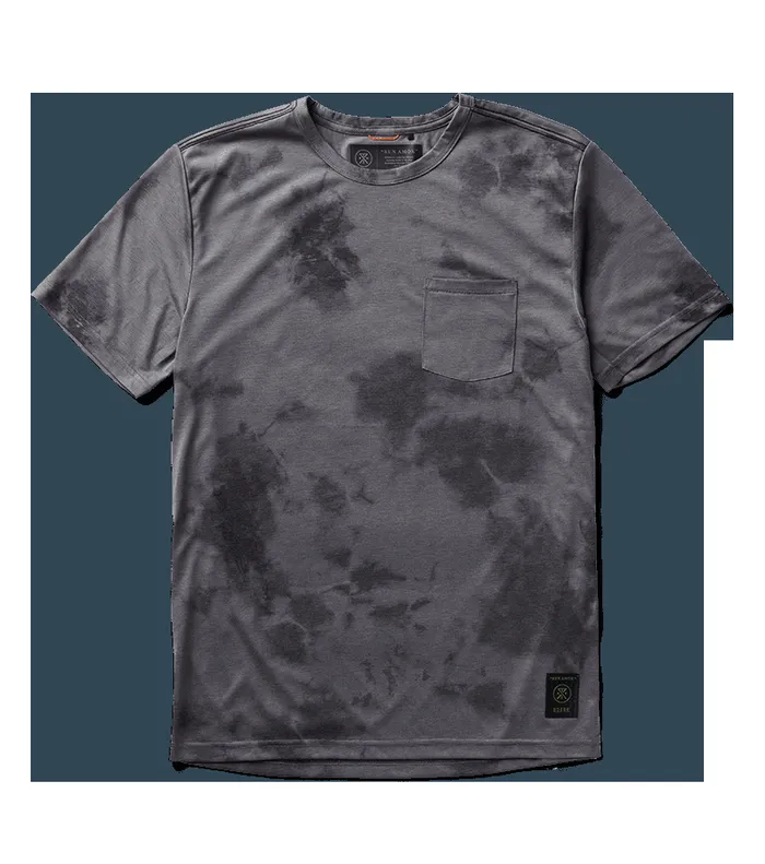 Men Roark Tees Mathis Tie Dye Tee Grey