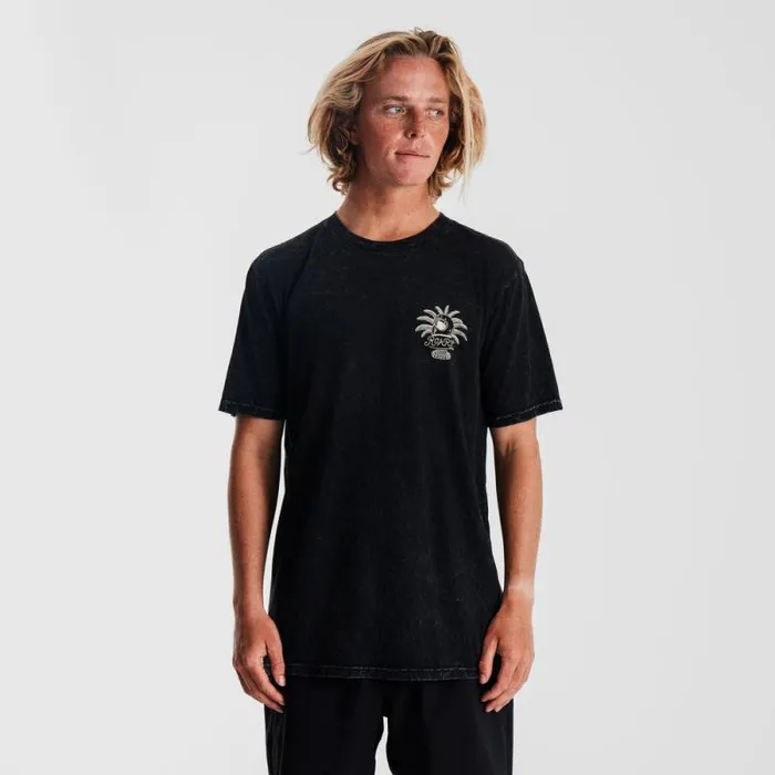 Men Roark Tees Moto Premium Tee Black