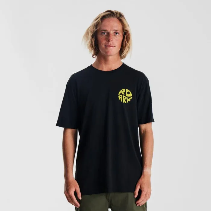 Men Roark Tees Road Trip Club Premium Tee Black