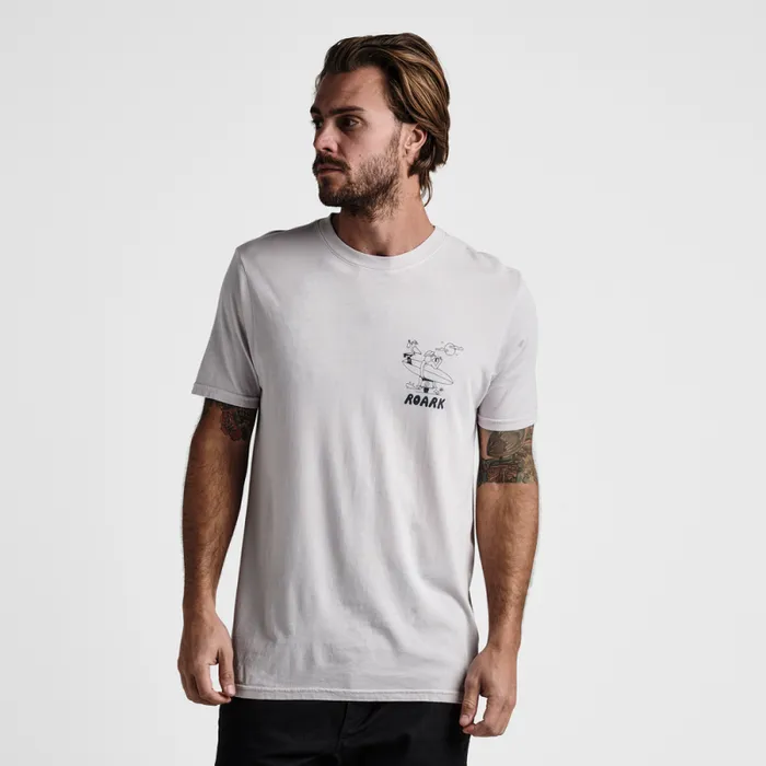 Men Roark Tees Roadtrip Club Premium Tee Dusty Lilac